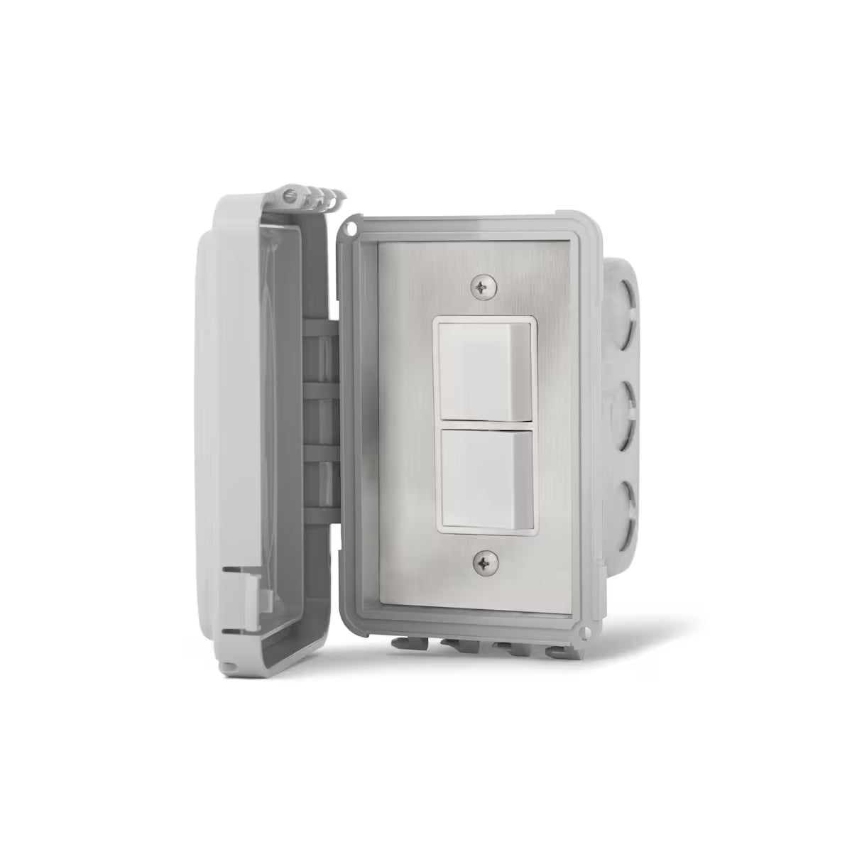 Infratech Single Duplex Flush Mount w/ Weatherproof Cover