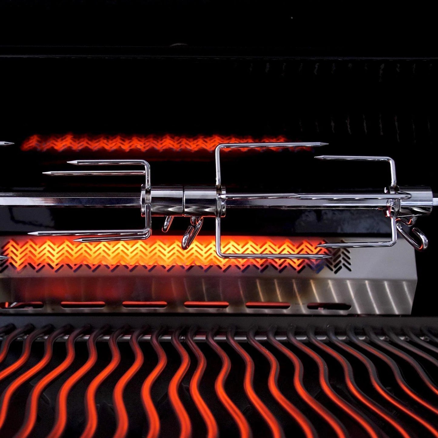 Napoleon Prestige PRO 665 5-Burner Built-in Natural Gas Grill w/ Rotisserie