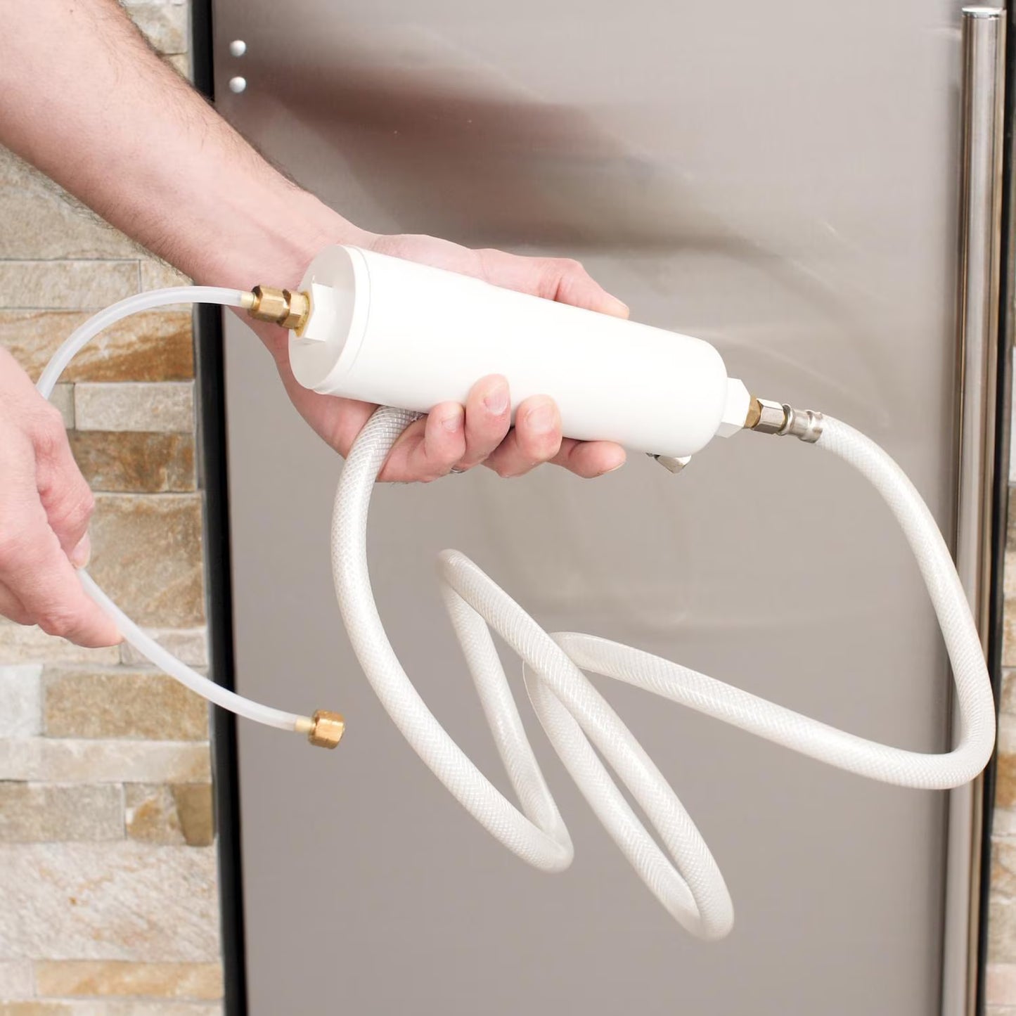 Blaze 50lbs 15inch Outdoor Ice Maker