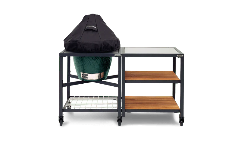 Big Green Egg Ventilated Dome Cover w/piping and handle for Xlarge andLarge EGG in built-in, Island or Modular Nest (F-BGE)