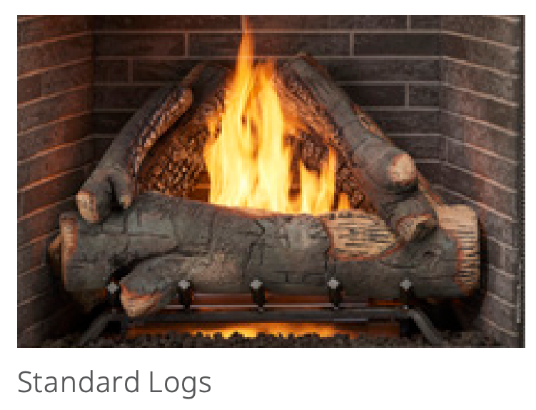 Heatilator Courtyard 42" Vent Free Gas Fireplace Insert w/Logs and Grate