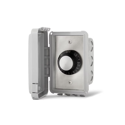 Infratech Single Flush Mount w/ Weatherproof Cover