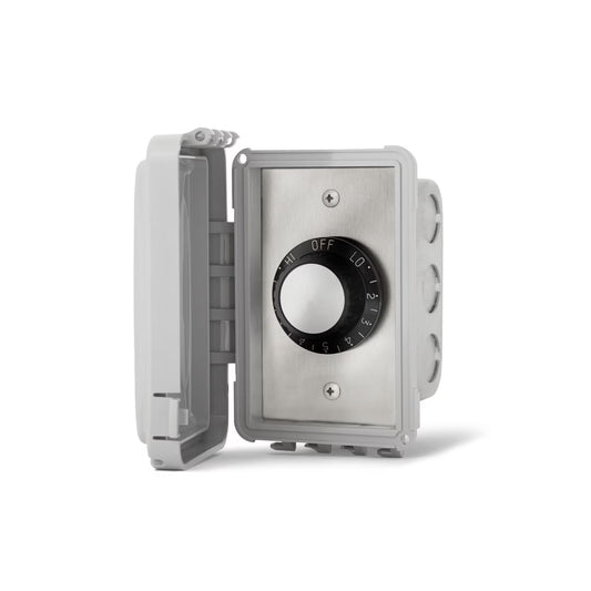 Infratech Single Flush Mount w/ Weatherproof Cover