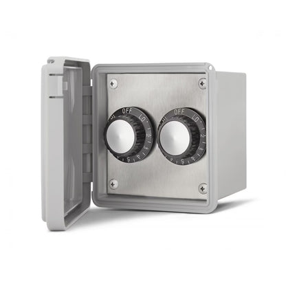 Infratech Dual Surface Mount w/ Weatherproof Gang Box and Cover