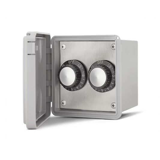 Infratech Dual Surface Mount w/ Weatherproof Gang Box and Cover