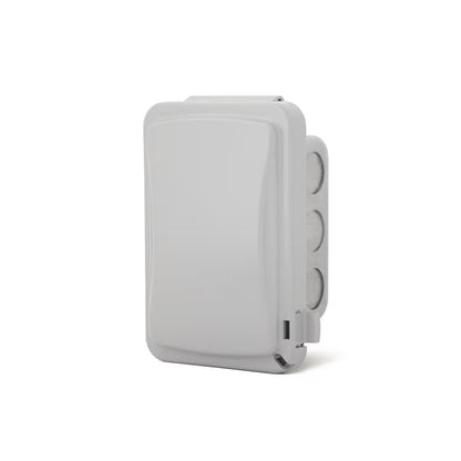 Infratech Single Duplex Flush Mount w/ Weatherproof Cover