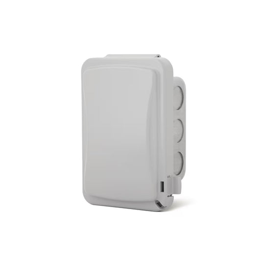 Infratech Single Duplex Flush Mount w/ Weatherproof Cover