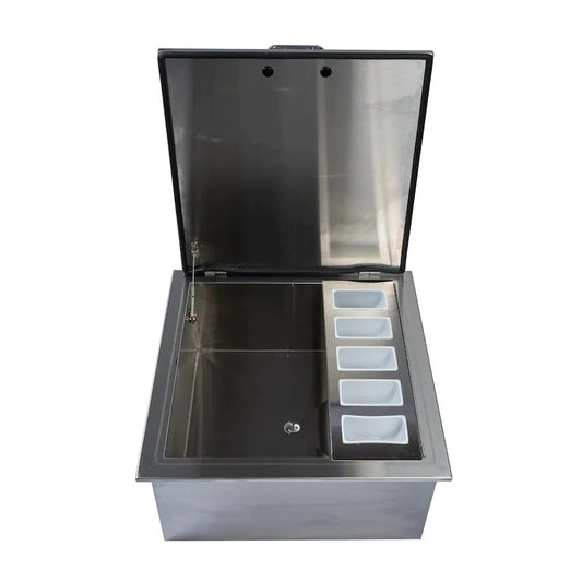 PCM 260 Series Drop-In Ice Bin w/Condiment Tray