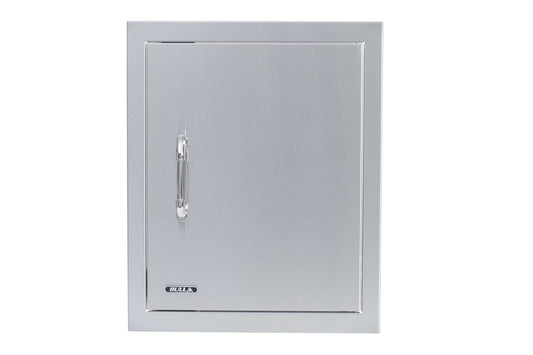 Bull Outdoor Products 18-Inch Right Hinged Stainless Steel Single Access Door W/ Reveal - Vertical