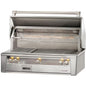 Alfresco ALXE 42-Inch Built-In Natural Gas Grill With Rotisserie