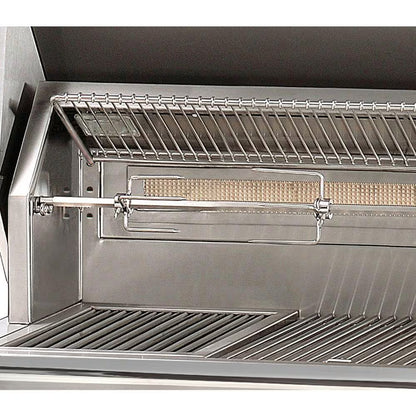 Alfresco ALXE 42-Inch Built-In Natural Gas Grill With Rotisserie