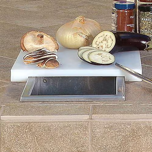 Artisan Prep / Waste Chute (w/ Cut Board + Cover)