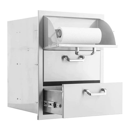 PCM 260 Series Triple Drawer w/Paper Towel Holder