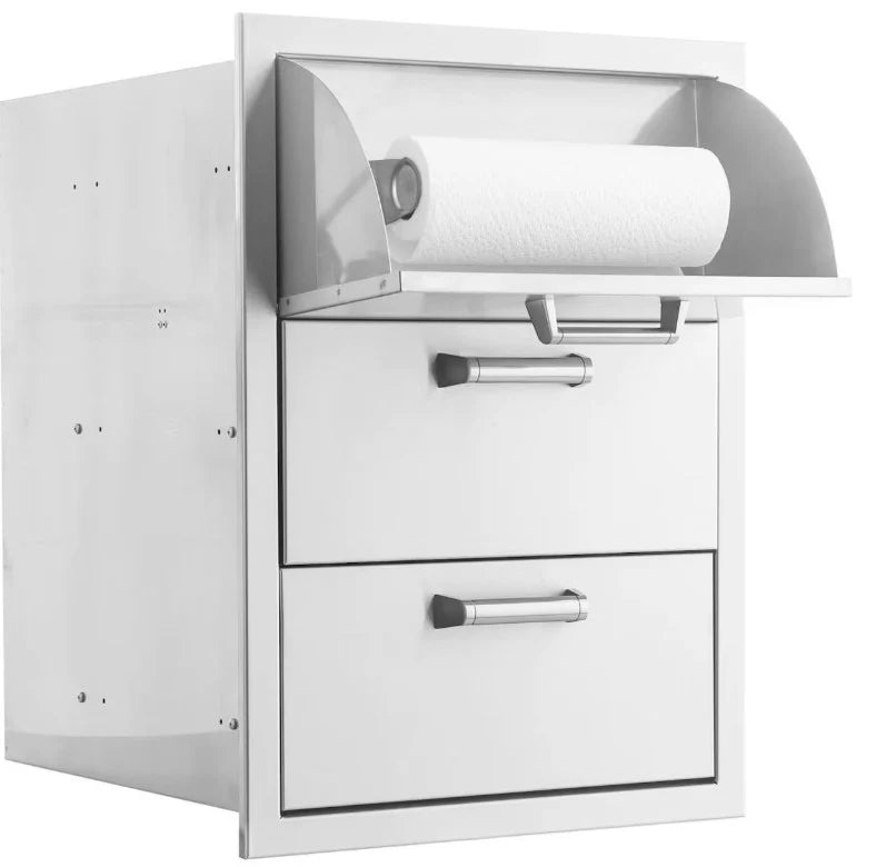 PCM 260 Series Triple Drawer w/Paper Towel Holder