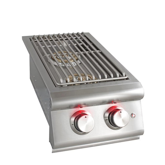 Blaze LTE Double Side Burner w/Lights