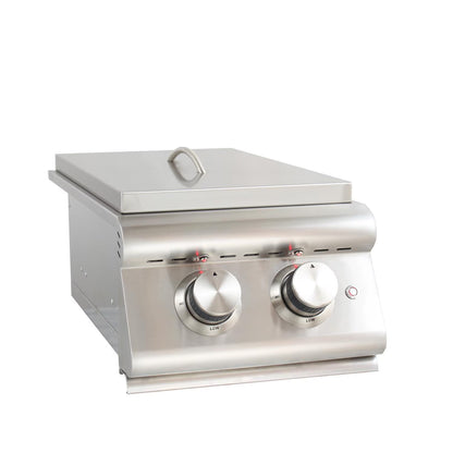 Blaze LTE Double Side Burner w/Lights
