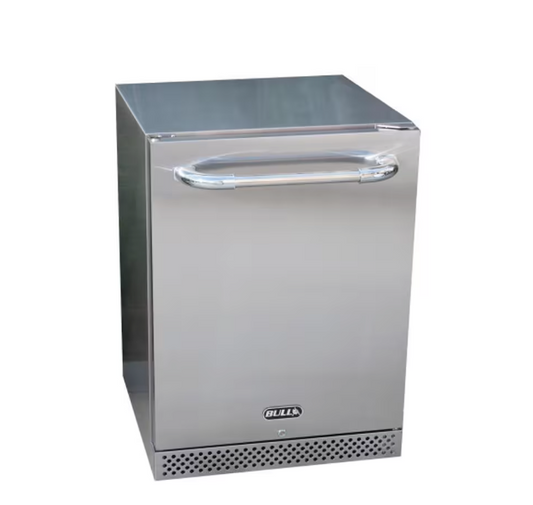 Bull Outdoor Products Premium Outdoor Rated 4.9 Cu Ft Stainless Steel Fridge Series II