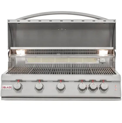 Blaze 40 inch 5-Burner LTE Grill With Lights