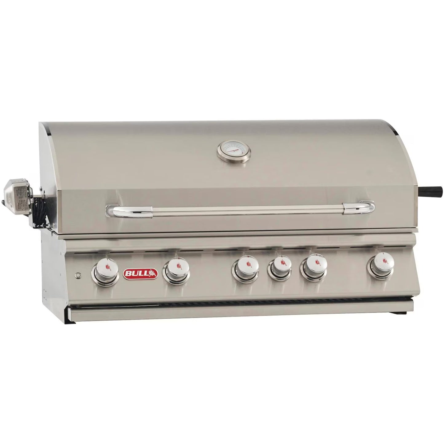 Bull Outdoor Products Brahma 38-Inch 5-Burner Built-In Natural Gas Grill With Rotisserie