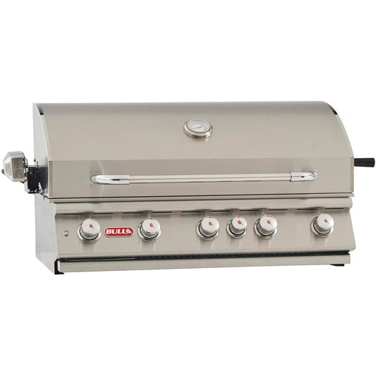 Bull Outdoor Products Brahma 38-Inch 5-Burner Built-In Natural Gas Grill With Rotisserie
