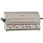 Bull Outdoor Products Brahma 38-Inch 5-Burner Built-In Natural Gas Grill With Rotisserie