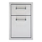 Delta Heat 13-Inch Stainless Steel Double Drawer