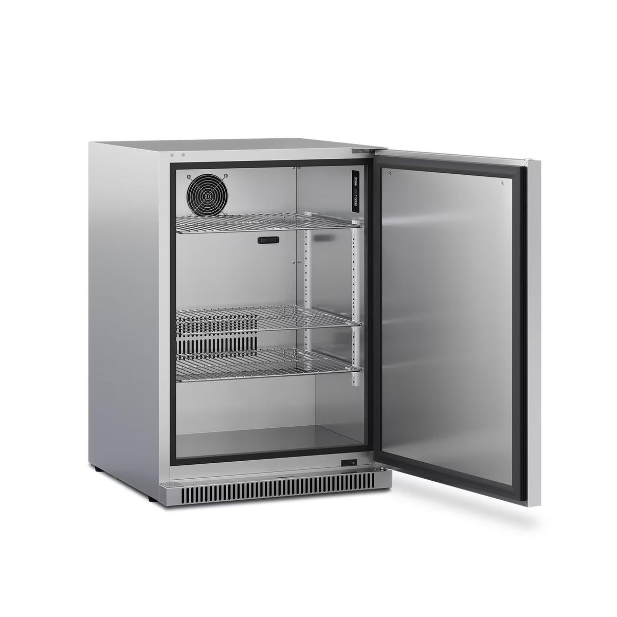 Dometic E Series 24" Outdoor Rated Refrigerator w/Lock & Reversible Hinge