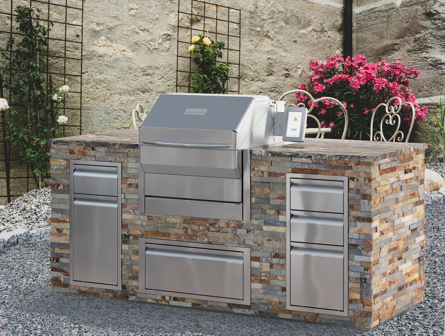 Memphis Pro Built-In ITC 3 Pellet Grill