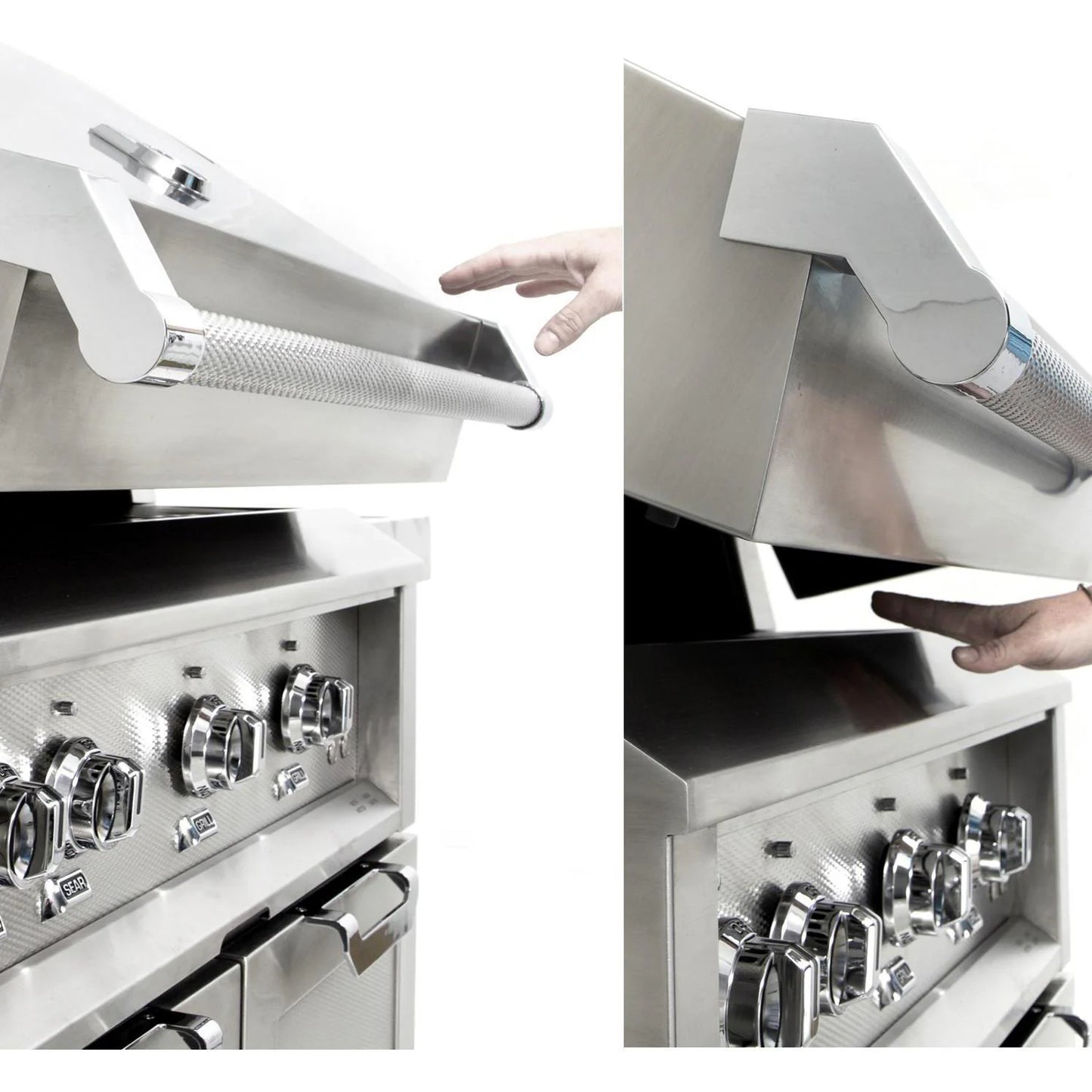 Hestan 36-Inch Built-In Natural Gas Grill W/ Rotisserie - Steeletto
