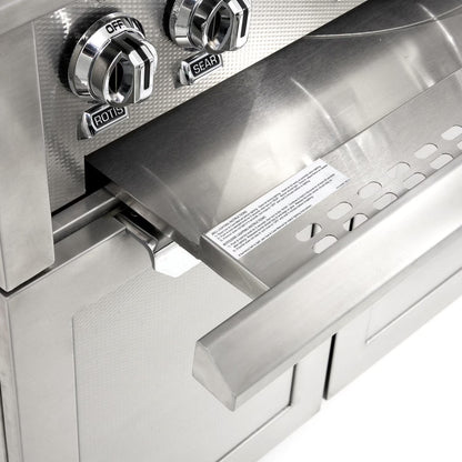 Hestan 36-Inch Built-In Natural Gas Grill W/ Rotisserie - Steeletto