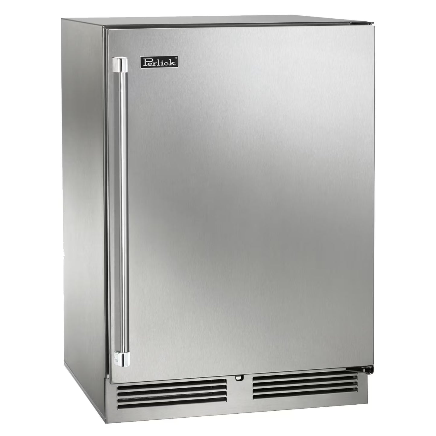 Perlick 24 inch Signature Series Outdoor Refrigerator, Stainless Steel Door