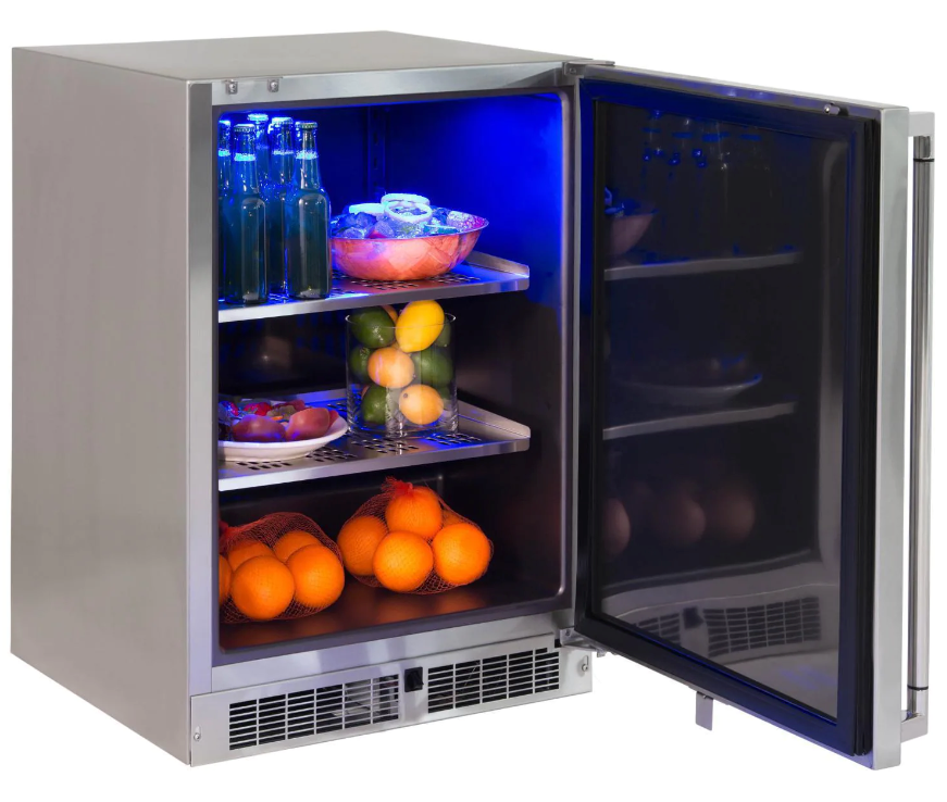 Lynx 24 inch 5.3 Cu. Ft. Outdoor Rated Refrigerator-Right Hinge