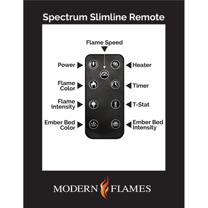 Modern Flames 50 inch Spectrum Slimline Electric Fireplace