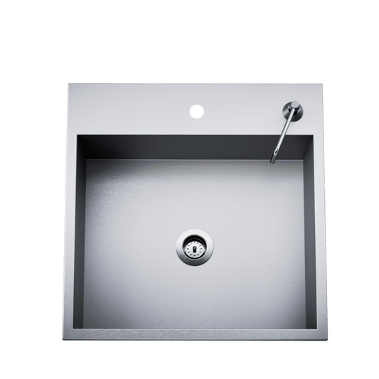 Twin Eagles 24 Inch Outdoor Drop-In Sink w/ Cover