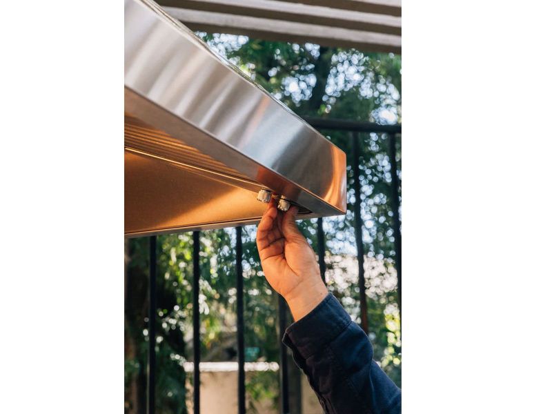 TrueFlame Outdoor Rated Stainless Steel Vent Hood